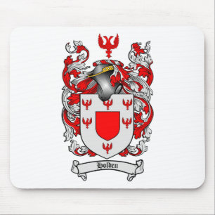 HOLDEN FAMILY CREST -  HOLDEN COAT OF ARMS MOUSE MAT