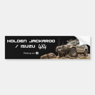 Holden Jackaroo / Isuzu 4x4 Facebook Group Sticker