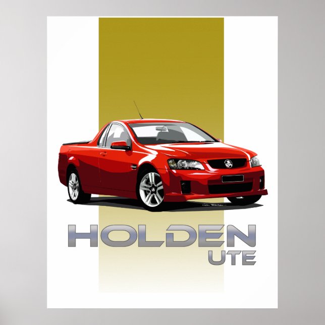 Holden Ute Poster (Front)