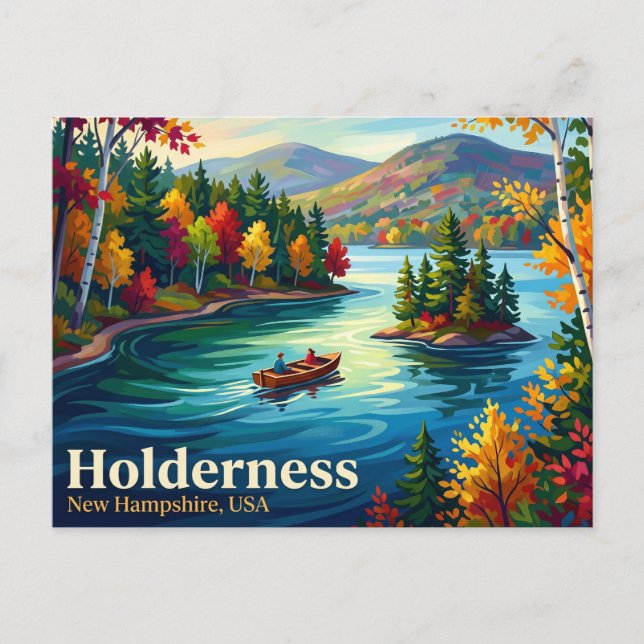 Holderness USA Postcard (Front)