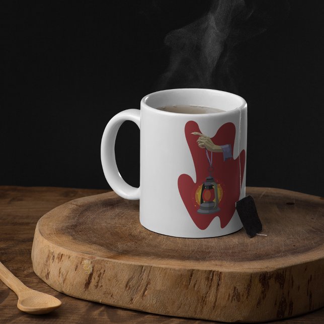 Holding A Lantern Coffee Mug (Creator Uploaded)