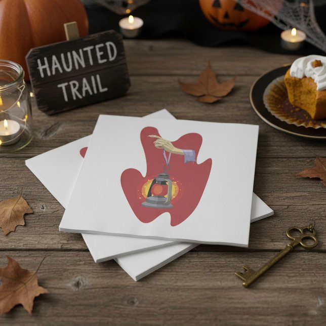 Holding A Lantern Napkin (Creator Uploaded)