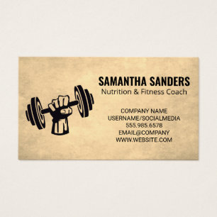 Holding Dumbbell Weight Fitness