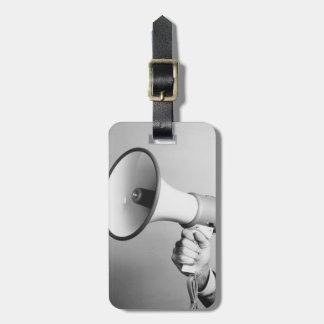 Holding Hand Luggage Tag
