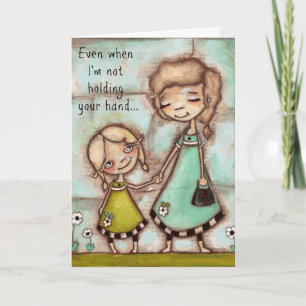 Holding Hands - Birthday Card