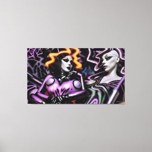 Holding In the Dignity Canvas Print