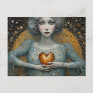 Holding My Heart in My Hands All Occasions Postcard