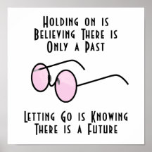 Holding on is Believing There is Only a Past Poste