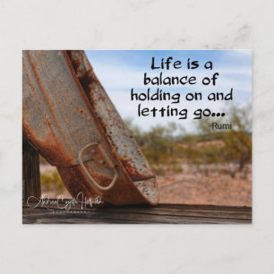 Holding On  Postcard