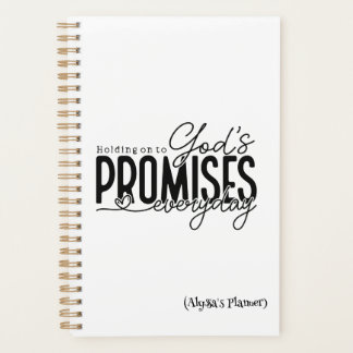 "Holding on to God's Promises" Christian IVF  Planner