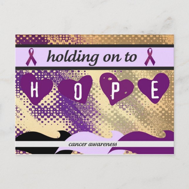 Holding on to Hope Postcard (Front)