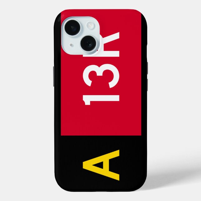 Holding Point Sign A13R Case-Mate iPhone Case (Back)