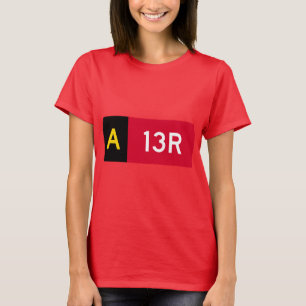 Holding Point Sign A13R T-Shirt