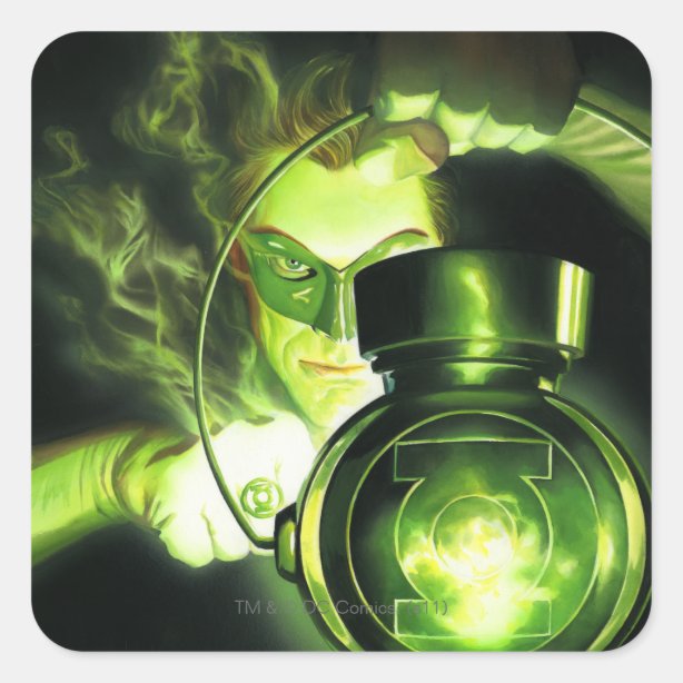 Green Lantern Stickers & Labels Zazzle UK