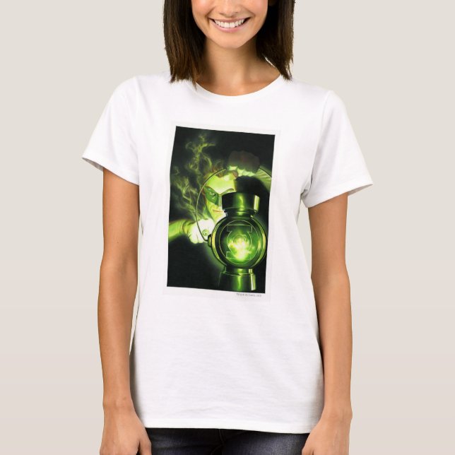 Holding the Green Lantern T-Shirt (Front)