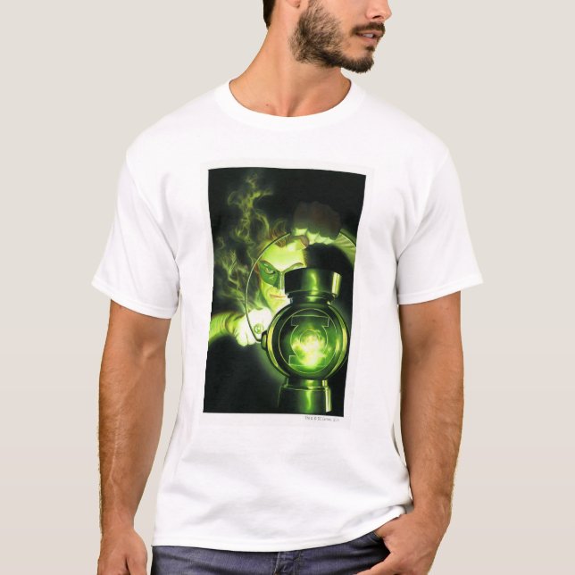Holding the Green Lantern T-Shirt (Front)