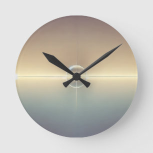 Holding The Line Round Clock