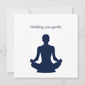 Holding You Gently Art Card