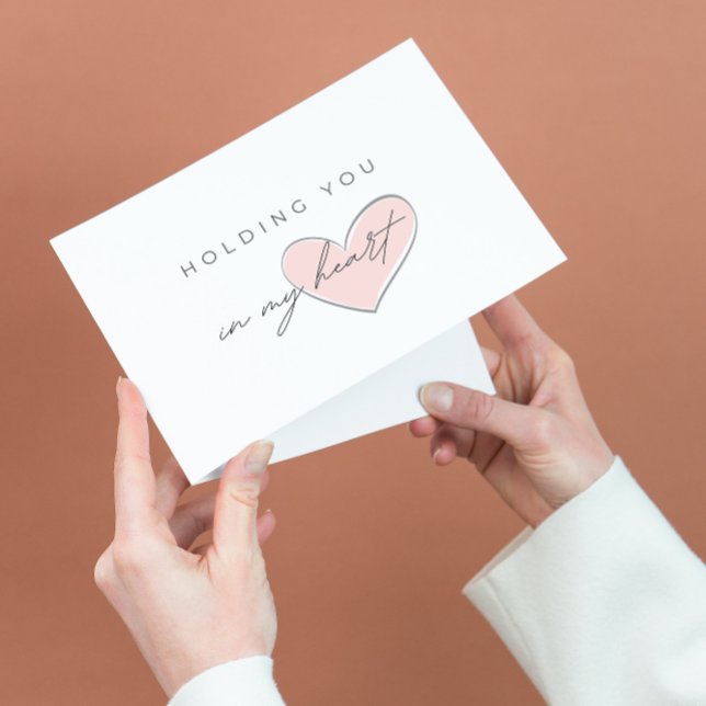 Holding You In My Heart Greeting Card  (Creator Uploaded)