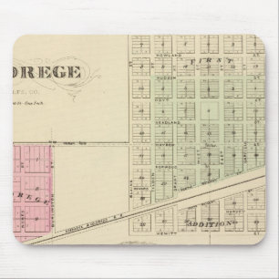 Holdrege, Nebraska Mouse Mat