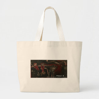 hole 2 large tote bag