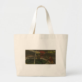 Hole 8 large tote bag