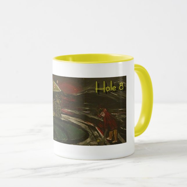 Hole 8 mug (Front Right)