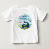 Hole In One Boy Golf  Par-tee 1st Birthday 