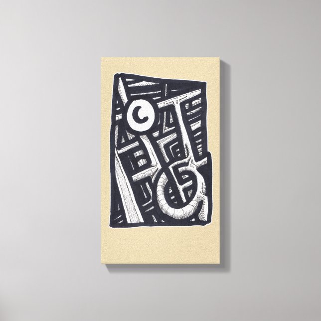 Hole in One? Canvas Print (Front)