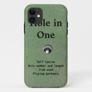 Hole in One case. iPhone 11 Case