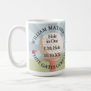 Hole in One Classic Personalised Coffee Mug