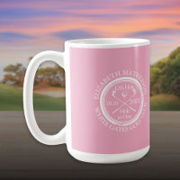 Hole in One Classic Pretty Feminine Pink Golf