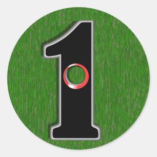 Hole In One! Classic Round Sticker