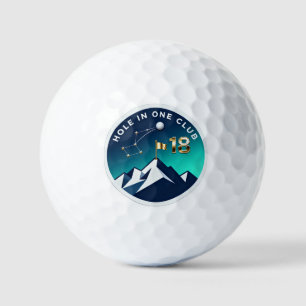 Hole In One Club 18   Night Sky Mountain Golf  Balls
