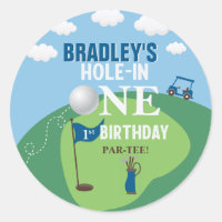 Hole In One Golf 1st Birthday
