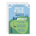 Hole In One Golf 1st Birthday