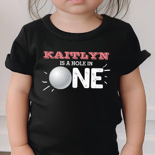 Hole In One Golf 1st Birthday Par-tee Baby T-Shirt