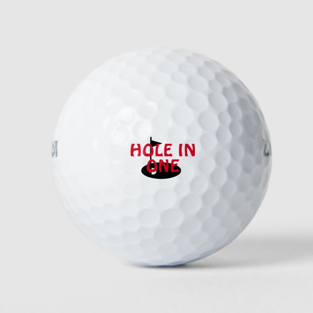 Hole in One Golf Balls (Front)
