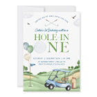 Hole In One Golf Boy First Birthday Par-Tee