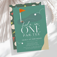 Hole in One Golf Course 1st Birthday Par-Tee