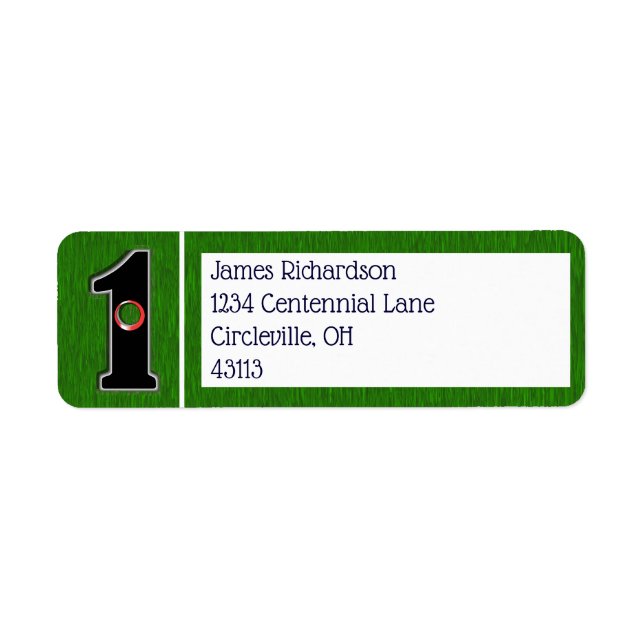 Hole in One Golf Lucky Charm (Front)