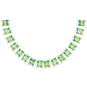 Hole in One Happy Birthday, Boy Golf Bunting