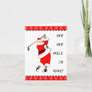 Hole In One Holiday Card