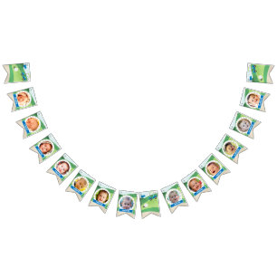 Hole in One Monthly Photo Banner, Golf Bunting