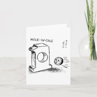 Hole-in-One -- Note Card