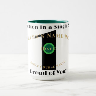 Hole in One Sister – Personalized Golf Milestone Mug