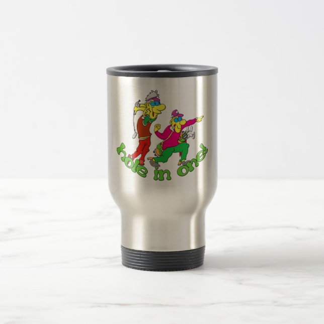 Hole in One Travel Mug (Center)