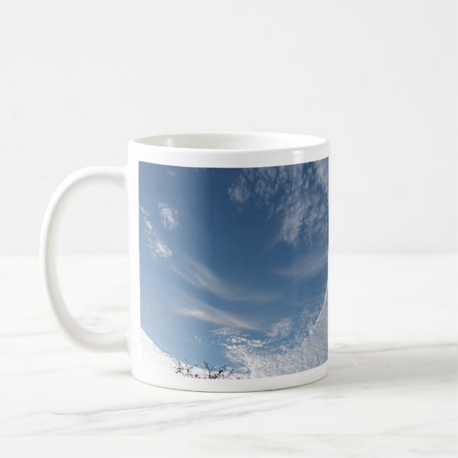 Hole in the clouds coffee mug (Left)