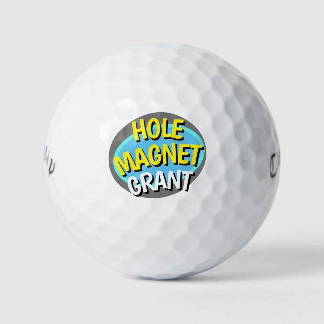 Hole Magnet Good Golfer Golf Balls (Front)