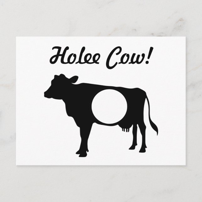 Holee Cow Postcard (Front)